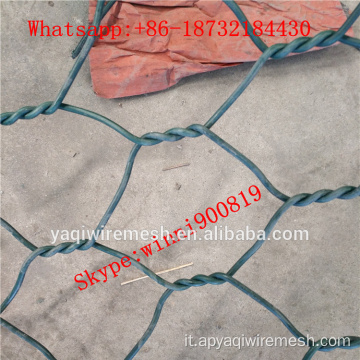 Galvanizzata Gabion Box Messa di filo esagonale